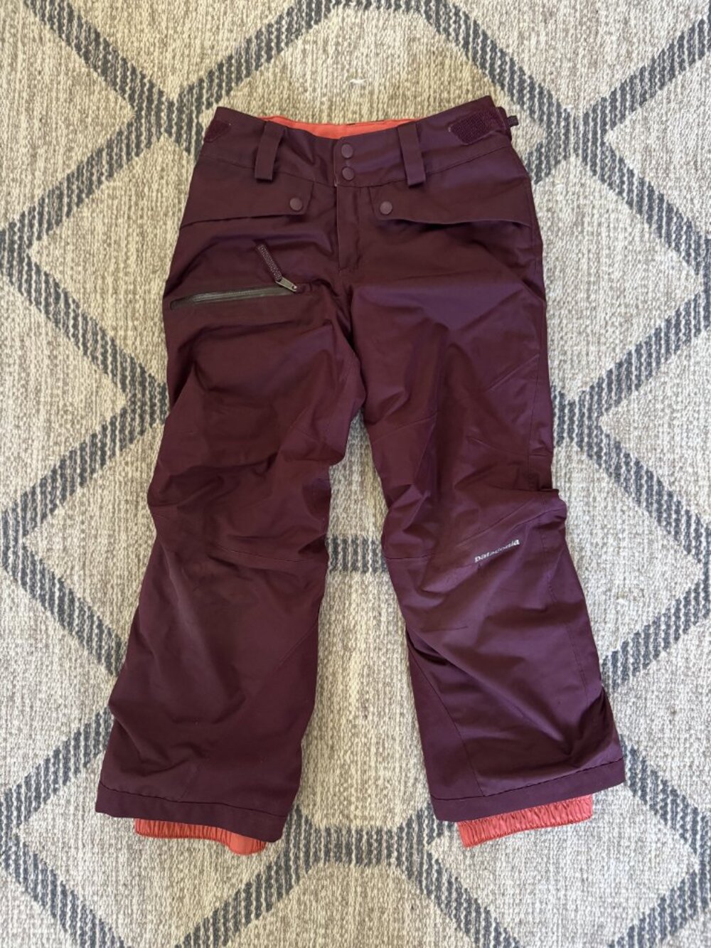 Patagonia Powder town ski pants youth XS (5-6)